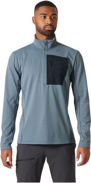 2026 Helly Hansen Mens Versalite 1/2 Zip Fleece 49550 - Washed Navy